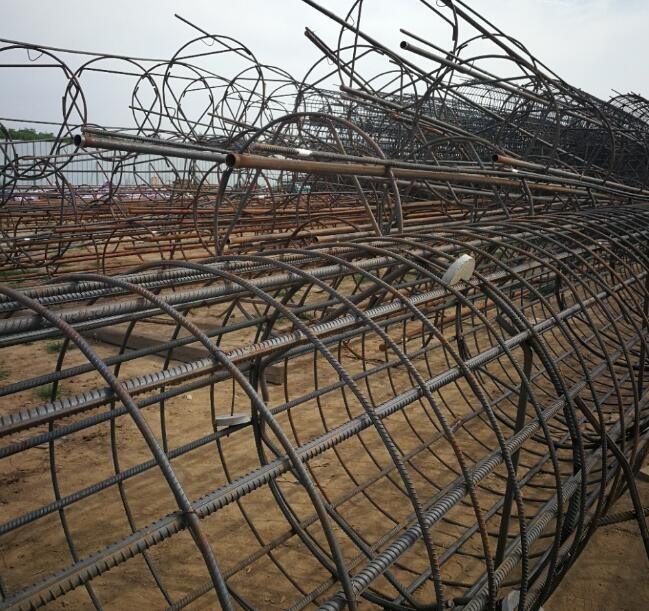 郑场镇高速公路施工现场